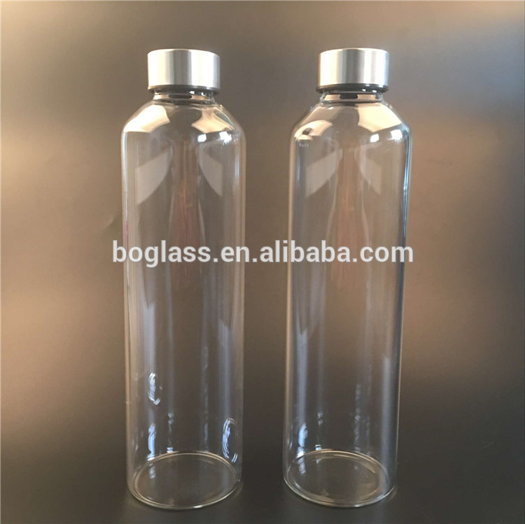 Borosilicate water glass bottle