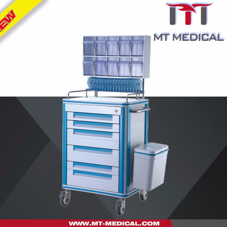 ABCDF MAT-1A, IB hospital plastic anesthesia trolley