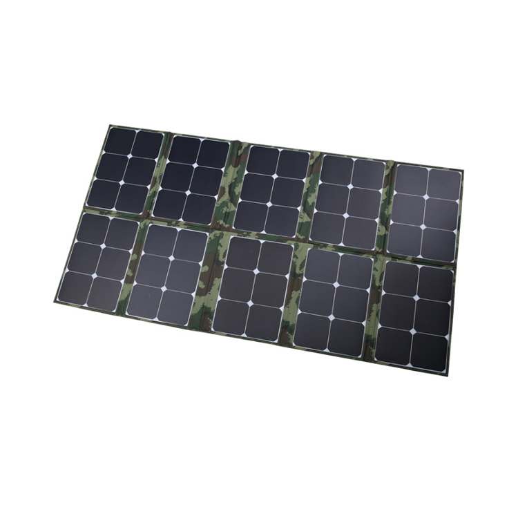 18V 200W foldable ETFE portable solar panel for outdoor camping solar power supply