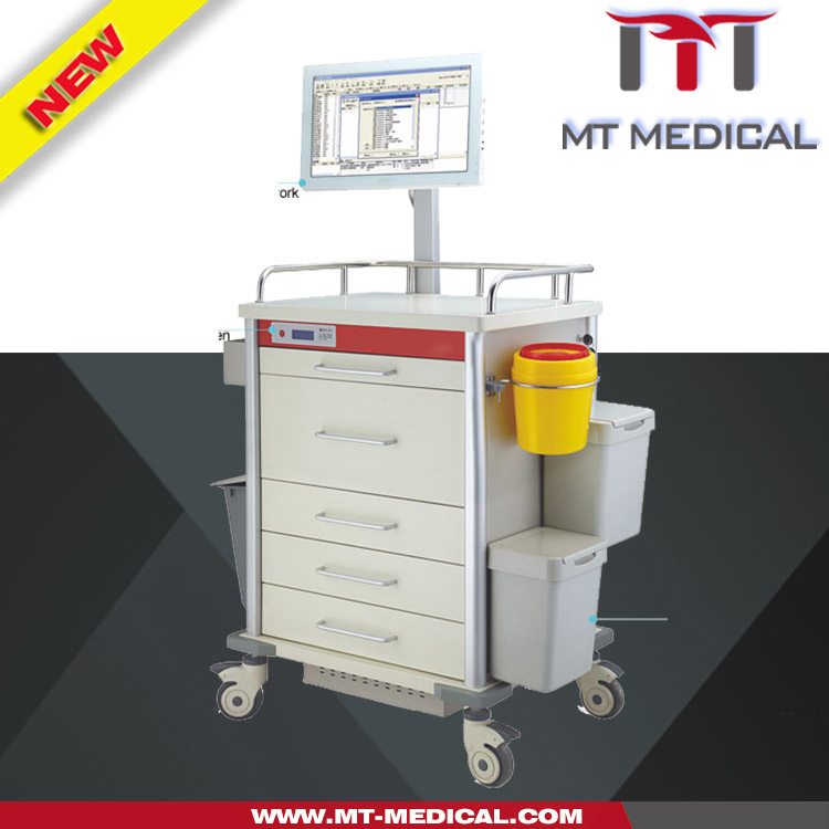 Hospital Crash Cart Hospital mobile Station cart & medical other various carts for sale