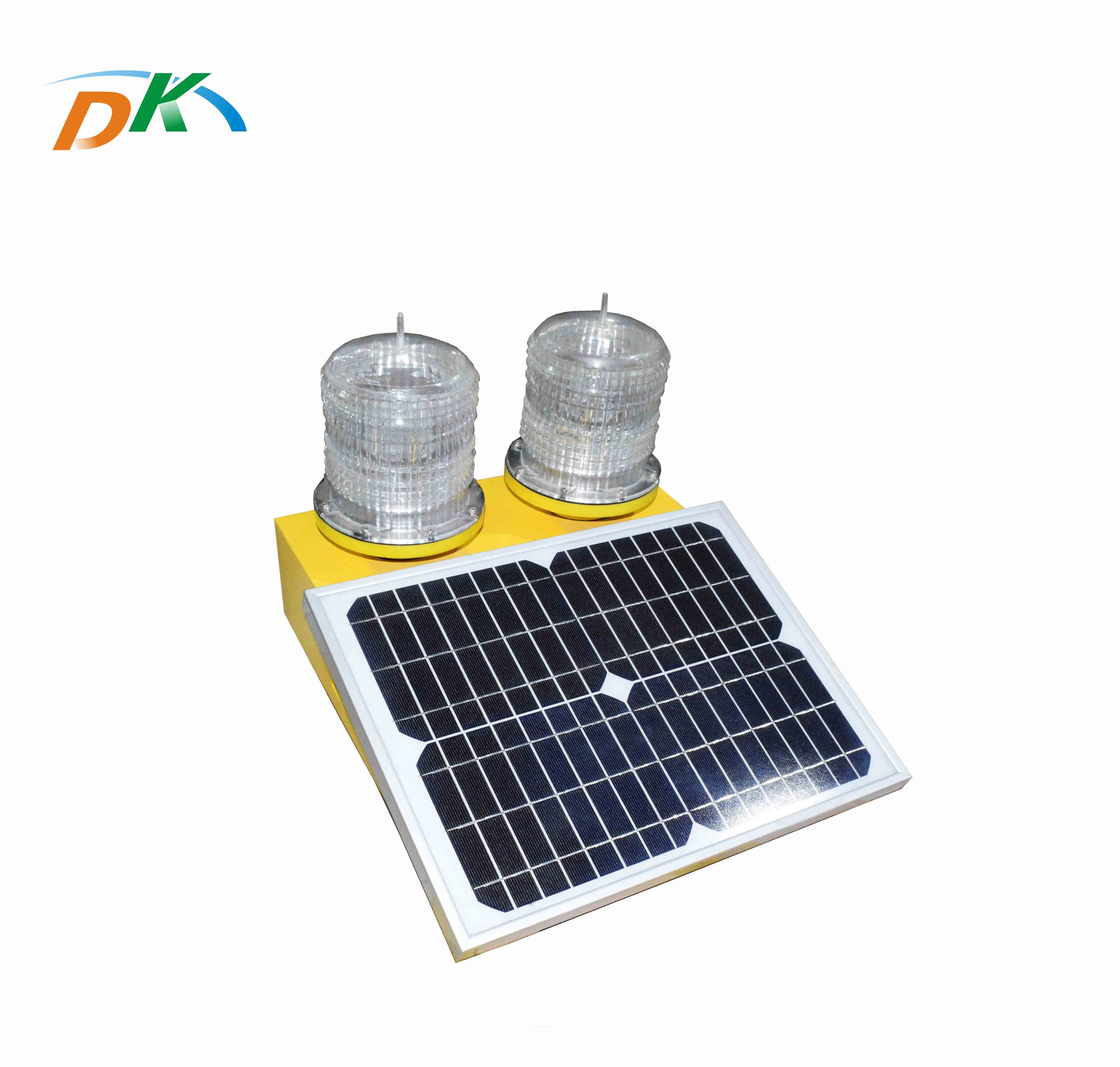 DK PC-Iron solar aviation light long working time for beacons or towers