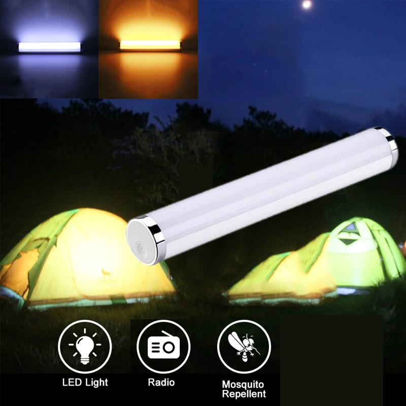 Mosquito Repellent Anti Mosquito Rechargeable LED Light 3W Outdoor Camping Tent Fly Repeller Lamp Pest Insect Killer New Version