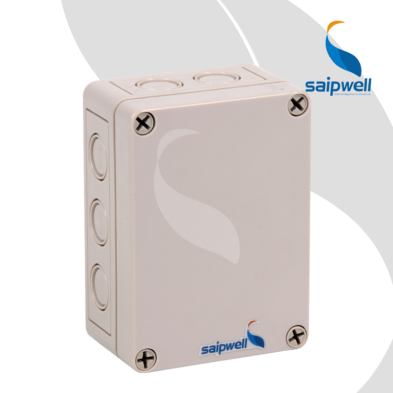 SP-02-139357 130*93*57 ABS Waterproof Box with Prepared Hole IP65 Saip Saipwell China Weatherproof Electrical Enclosures