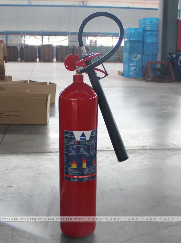 6kg co2 fire extinguisher carbon dioxide cylinder