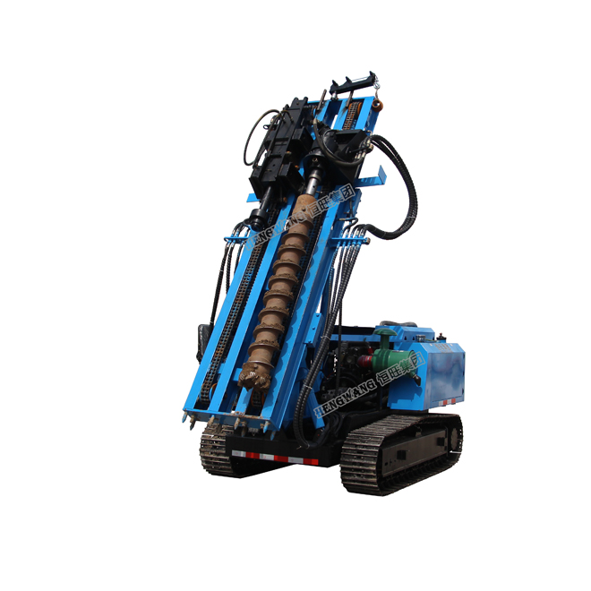 Electric pile driver hammer for 6m post