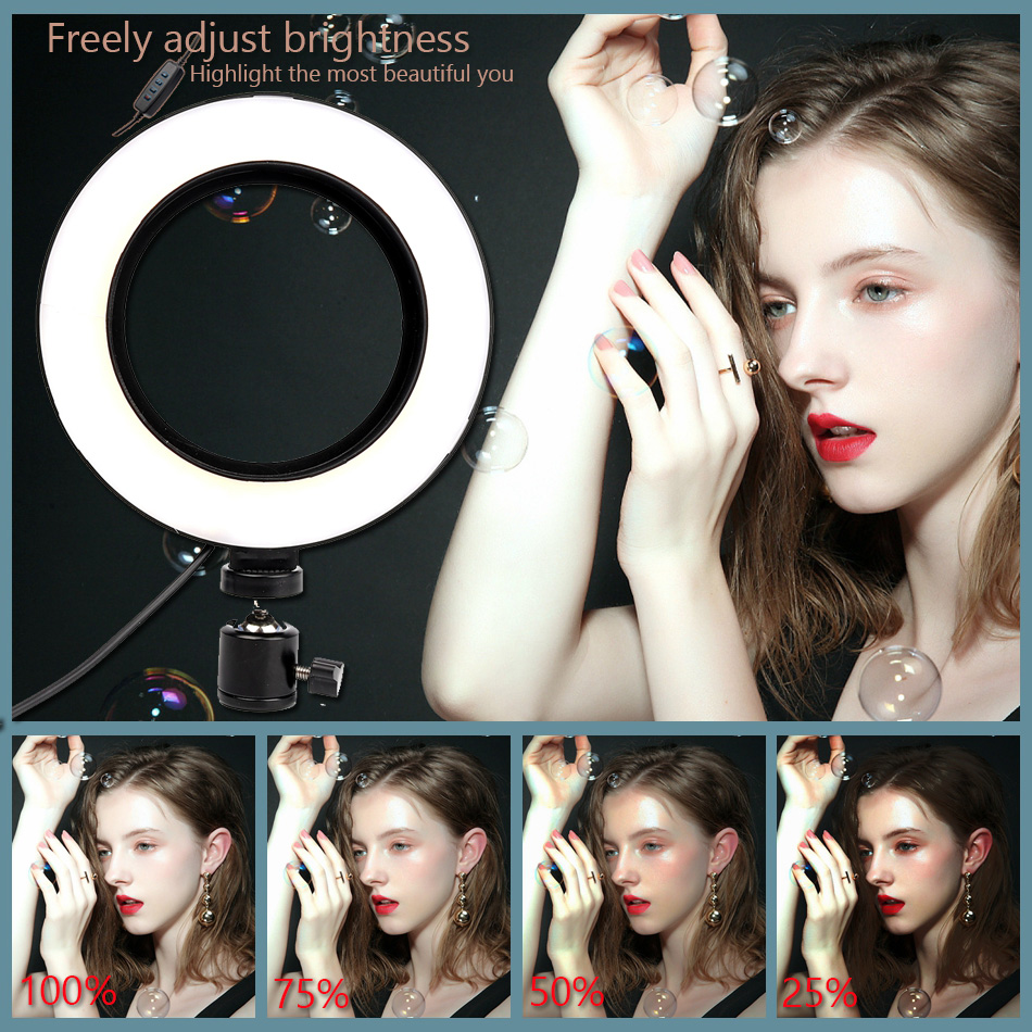 Battery Operated Led Camera 12 Inch Ring Light