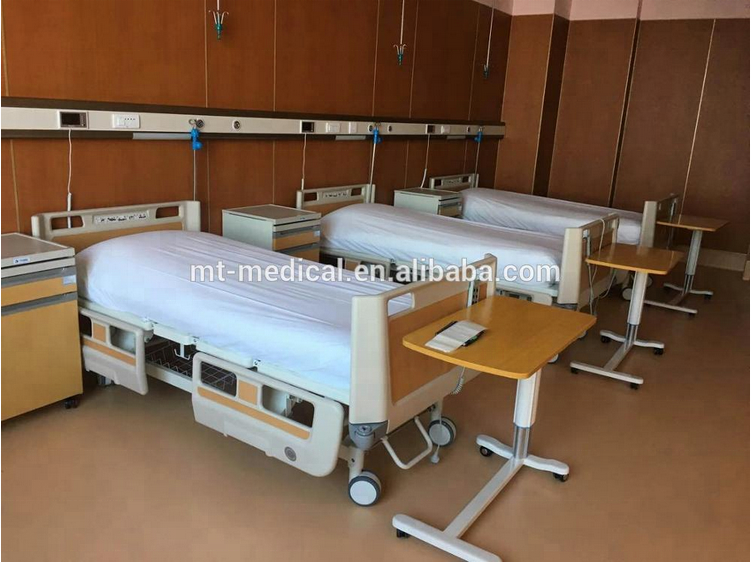 Popular china hospital bed with cpr in hospital seven functions medical flower bed