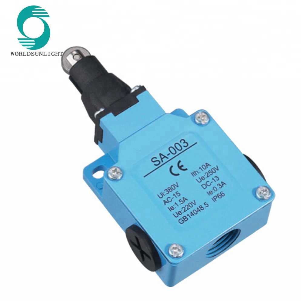 Factory price IP66 SA series 380V 10A 1NO 1NC Travel Limit Switch