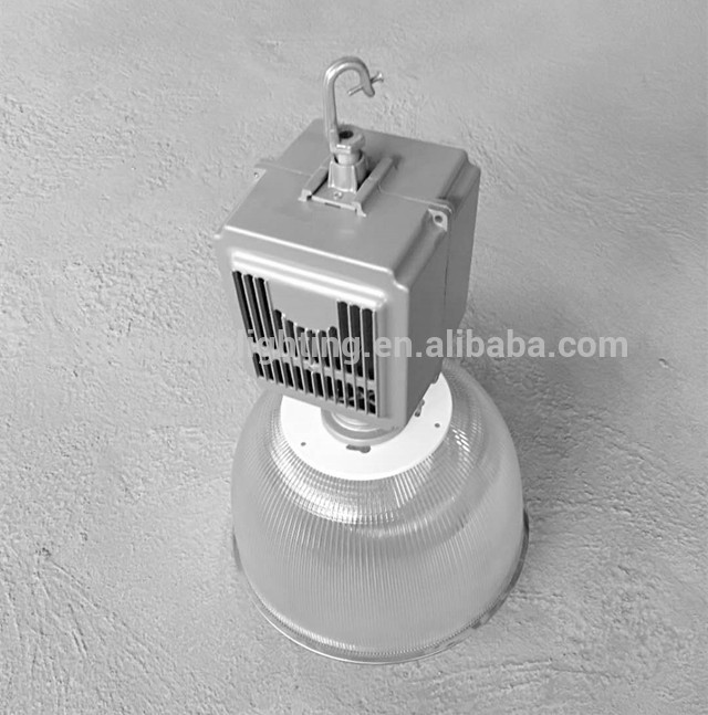 Gear Box E27 E40 Lamp Holder Round Transparent PC Reflector Industrial LED Light Case