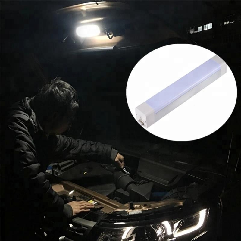 Mullti-function rechargeable magnet power bank lights cordless camping light torch flashlights traffic led diving light torch
