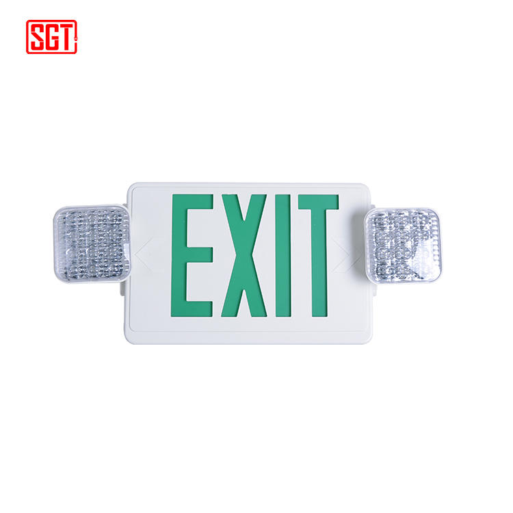 US type emergency light led safety exit sign light