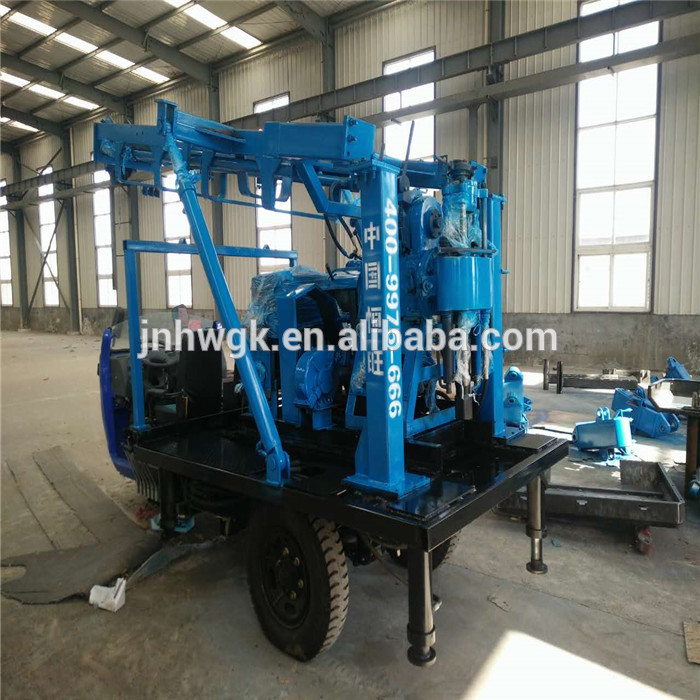 Hot sales portable rock tricycle mounted drilling rig for sale
