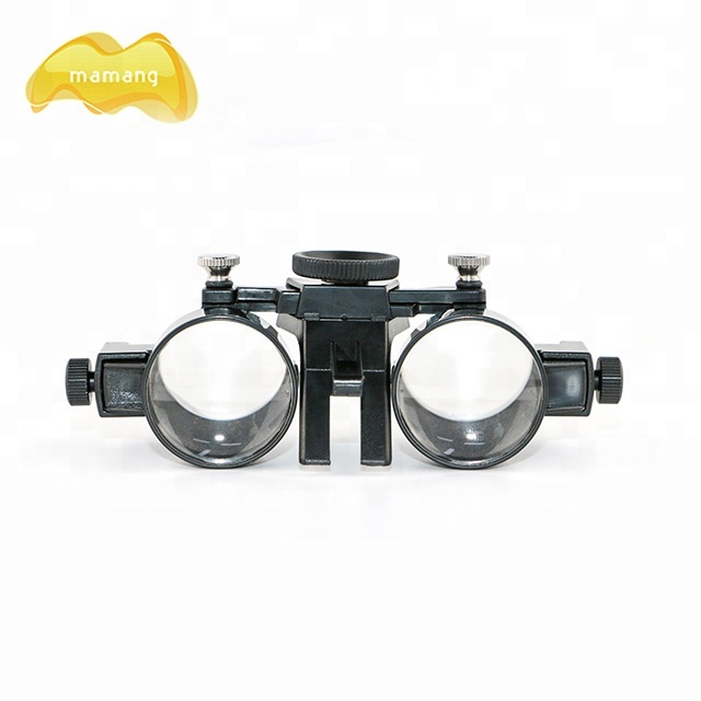 Neurosurgery loupes Mamang Special 2.5X/3.5X JD-8802 Telescopic large glass magnifier lens made in China