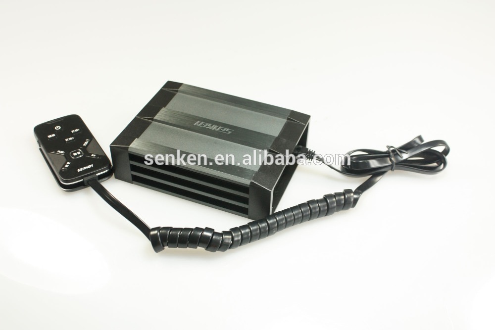 SENKEN wired siren high power police Remote Control Siren amplifier