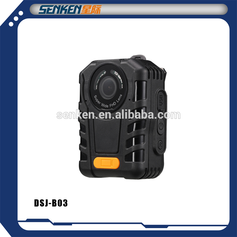 Senken digital surveillance security CCTV video police body Camera support one button recording