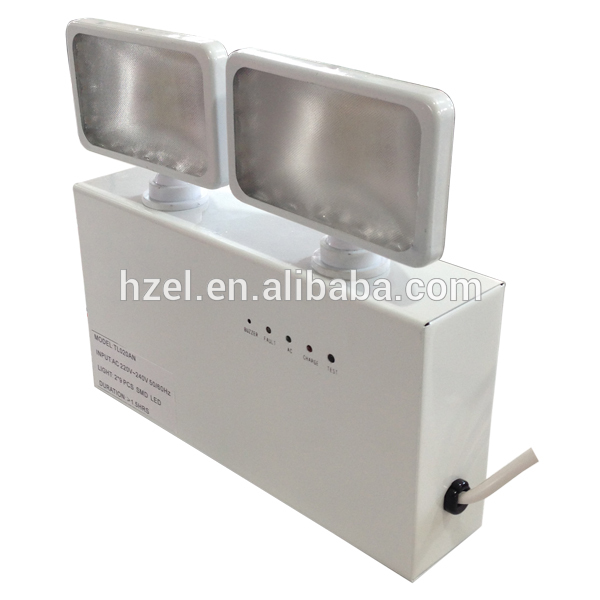 Battery Backup 2*10 LEDS Two-head Emergency Light