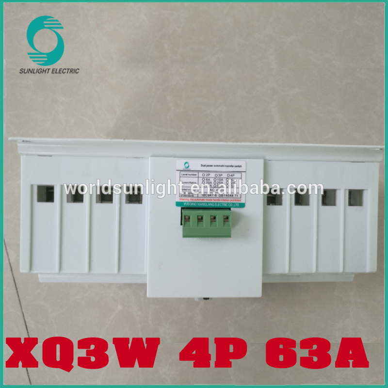 XQ3W 63A 4P automatic transfer switch