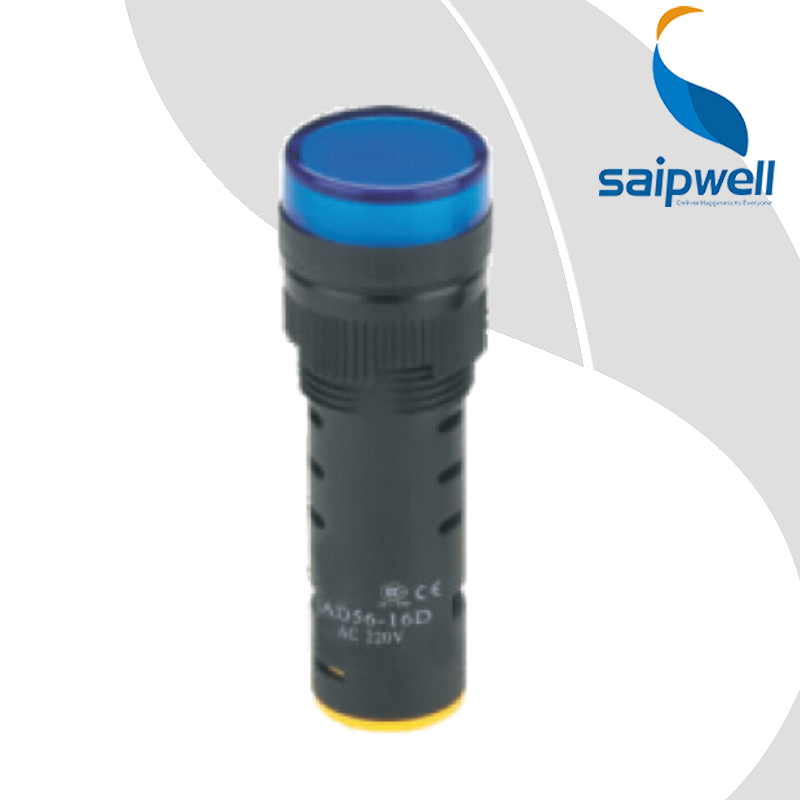 SAIP/SAIPWELL Hot Sale Electrical LED 24V ad16-22ds Indicator Lamp