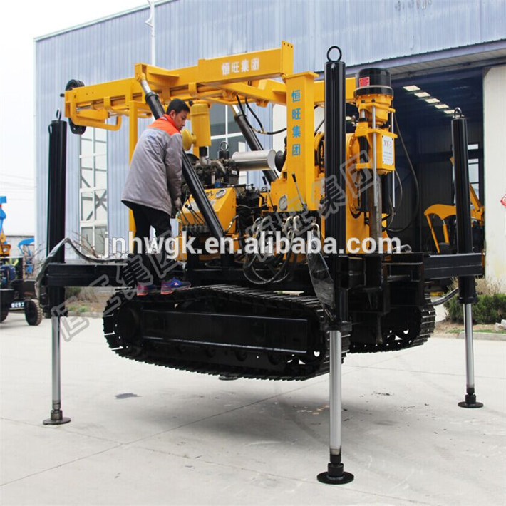 400M Deep Borehole diesel Water Well drilling rig for sale