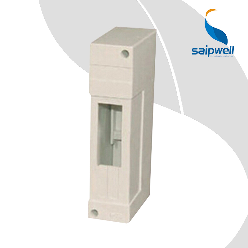 SAIP/SAIPWELL Quick Offer 34*130*60mm 1 Gang Portable Industrial Small Electrical Distribution Panel