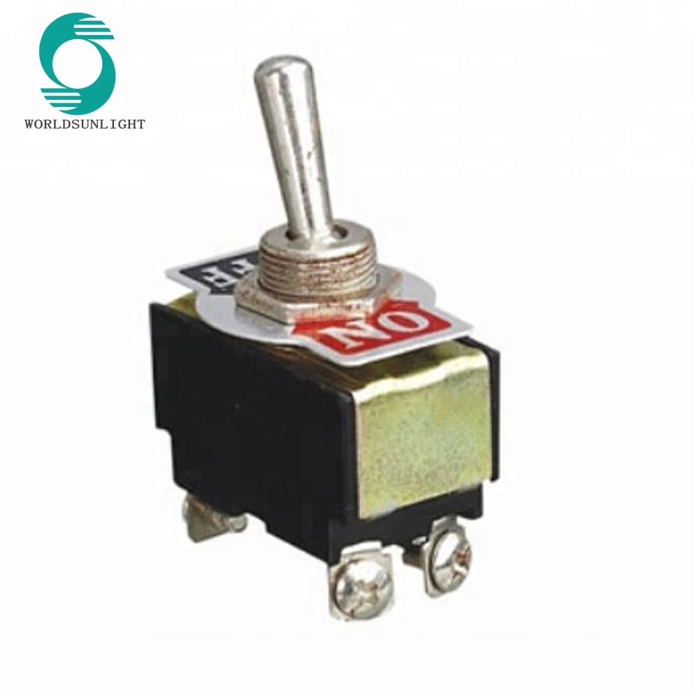 KN3(B)-201 6A 250VAC ON-OFF DPST 4P medium toggle switch