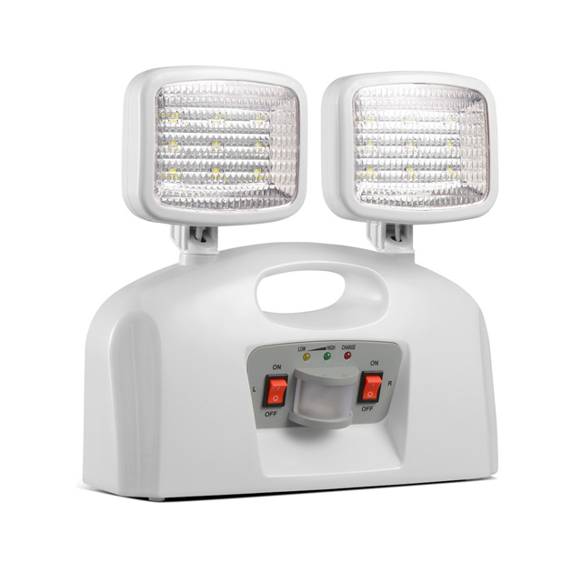 rechargeable emergency light twin spot