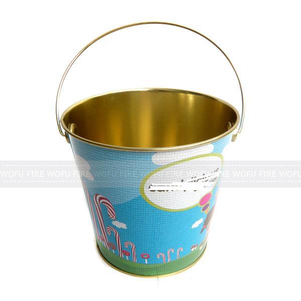 metal pail with handle for fire fighting,sand bucket