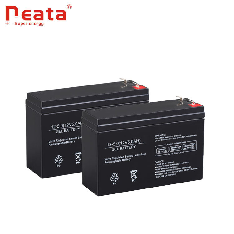 12V maintenance free lead acid rechargeable battery 5ah