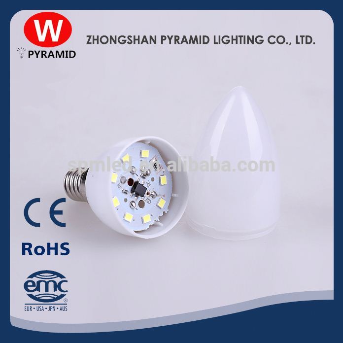 4000 3W E14 600 Lumen Led Bulb Candle Light