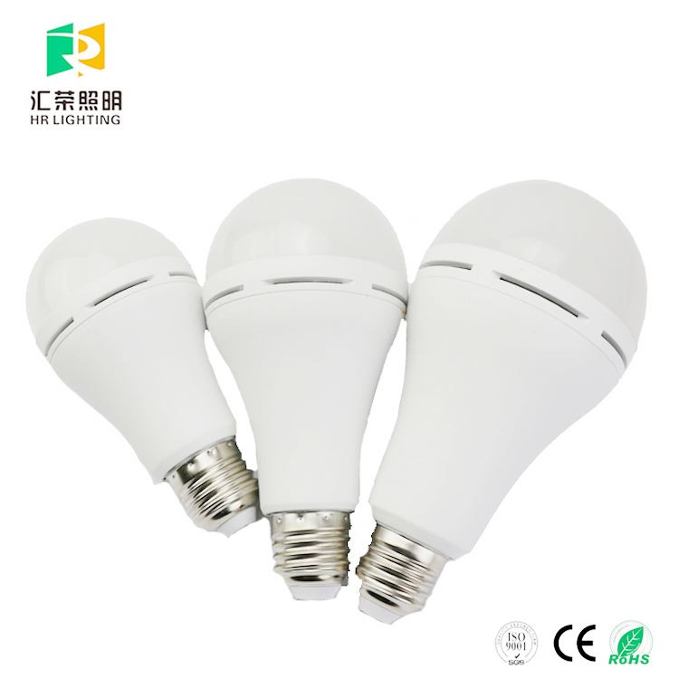 Trade Assurance 5W 7W 9W 12W 15W rechargeable emergency led bulb