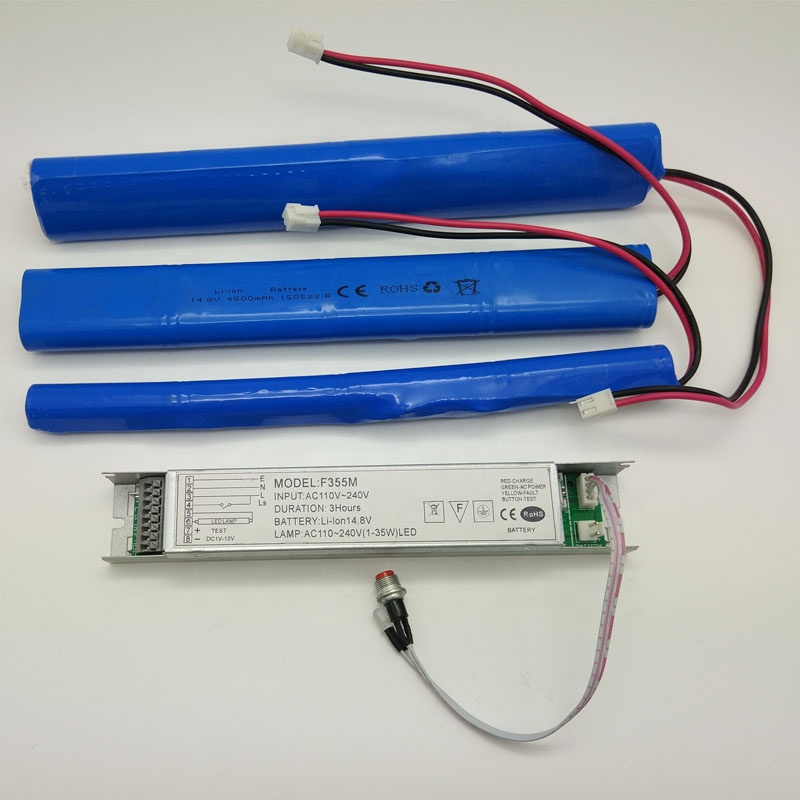 Customized Battery Backup LED Emergency Power Pack