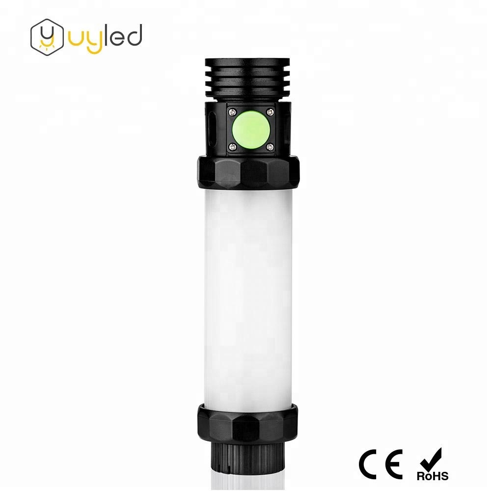 UYLED Q7ND New Underwater Rechargeable Portable Power Bank Function Magnetic LED Diving Light with Torch