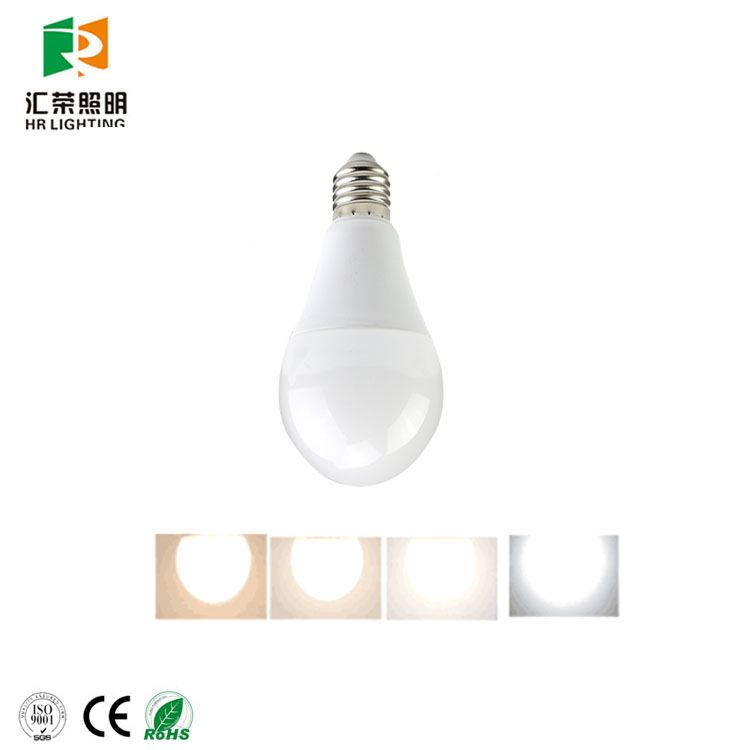 A60 Plastic 270 Degree LED Lamp Bulb 5W 7W 9W 12W E27 Bulb LED Light