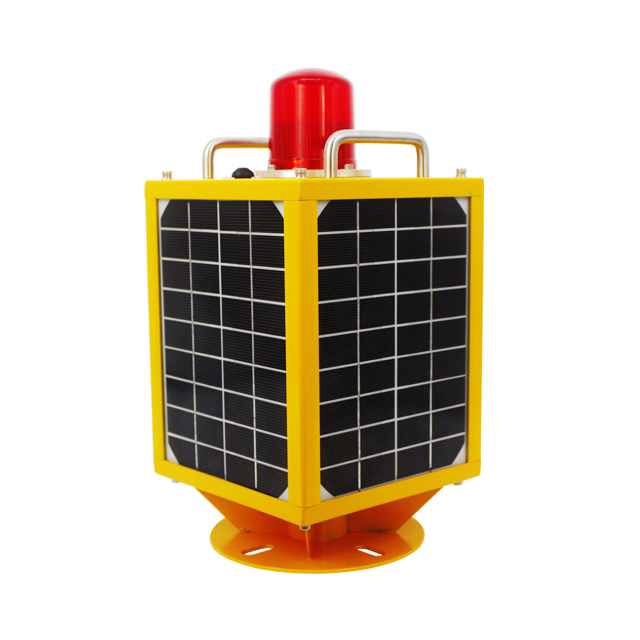 Broadcast Type B Red LED Low Intensity FAA solar power l810 obstruction light