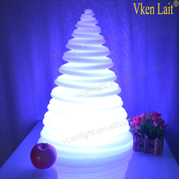 Hot selling rechargeable small fiber optic christmas tree colours change for wholesales