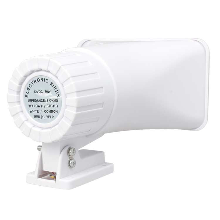 voice siren alarms piezo 12v outdoor alarm siren sirena de alarma altavoz 30 wats