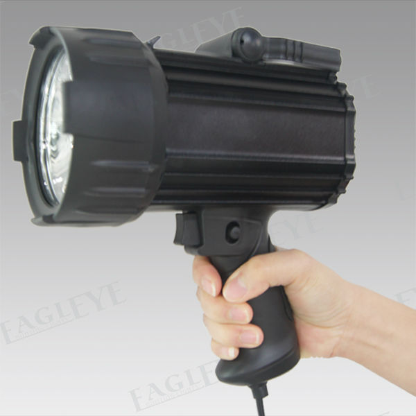 12V Hunting emergency Spotlight,Rechargeable eagleye search lamp gree/red HID hurricane lanterns