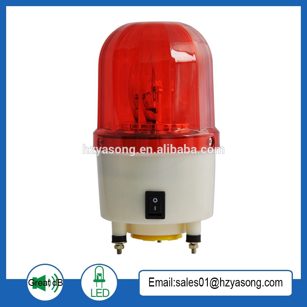 YS-2100 Small power 3w portable led sound and light siren alarm