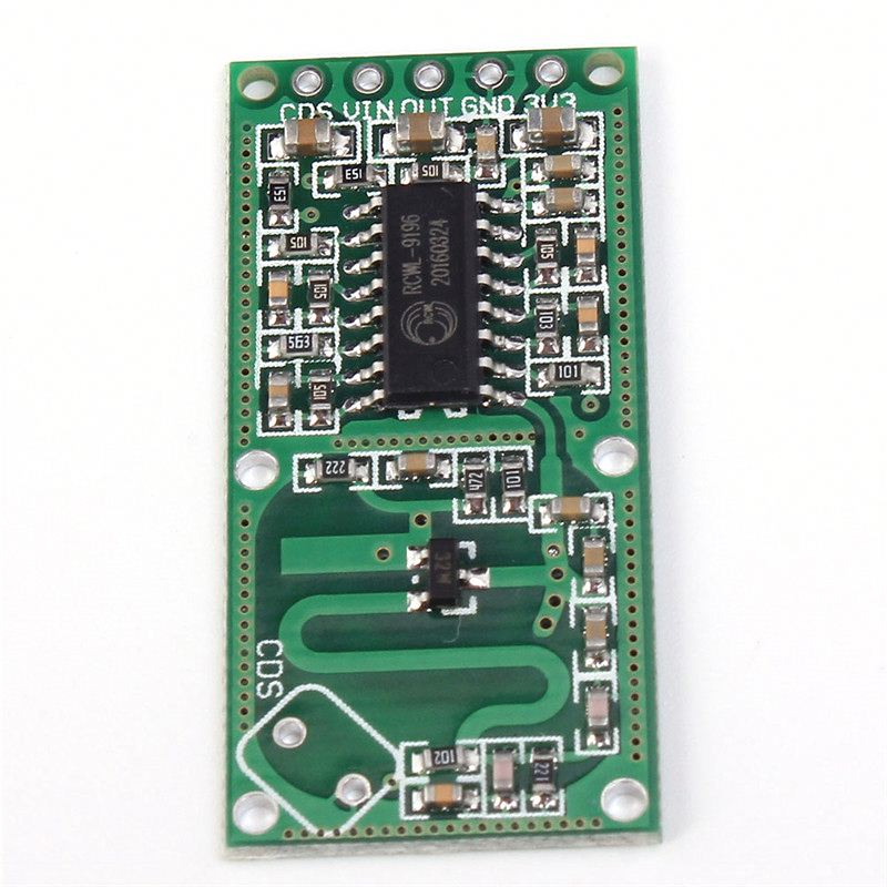 Penetrating Detection RCWL-0516 Microwave Radar Sensor Human Body Induction Switch Module Intelligent Detector 3.3V Output