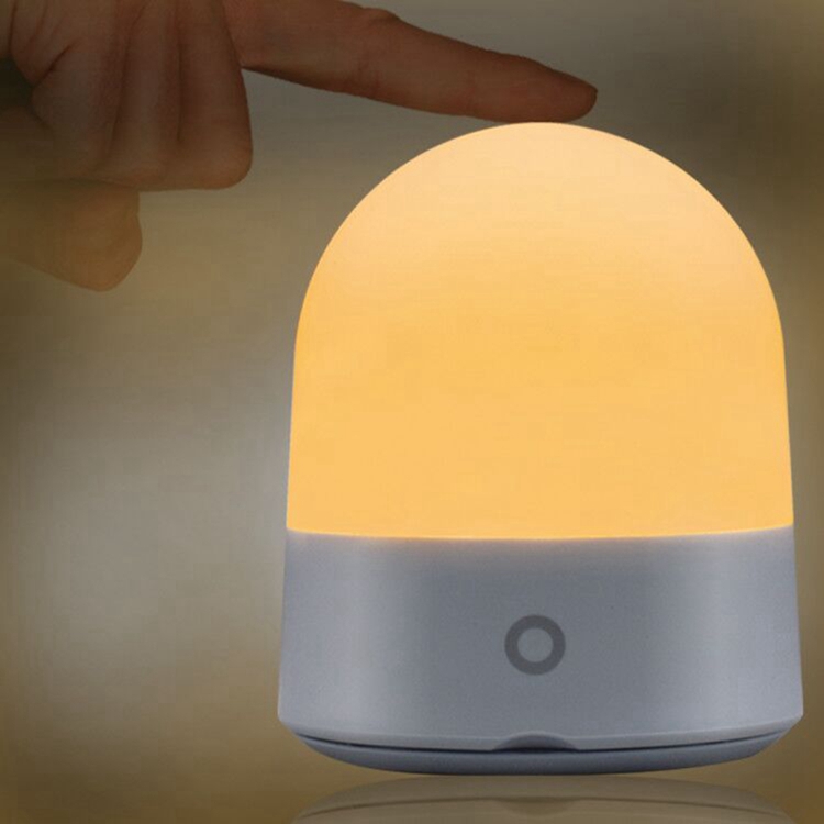 3 volts led lamp dimmable touch control baby night light
