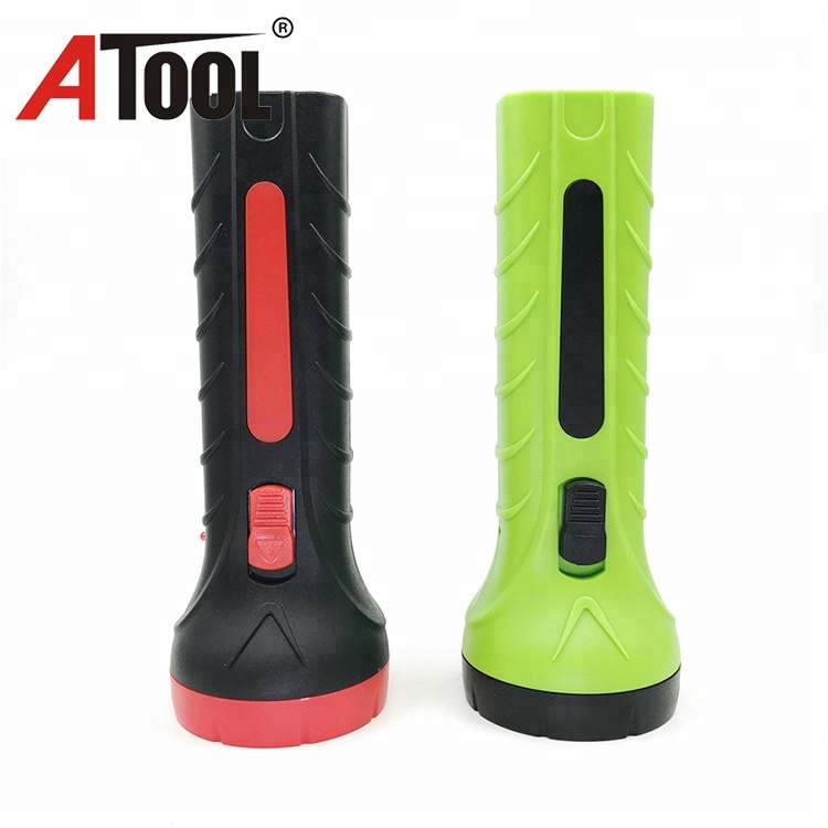 Hot sale abs plastic rechargeable led torch flashlight