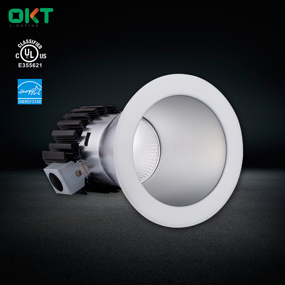 18w 27w 40w 50w aluminum waterproof commercial ceiling led downlight for commercial using