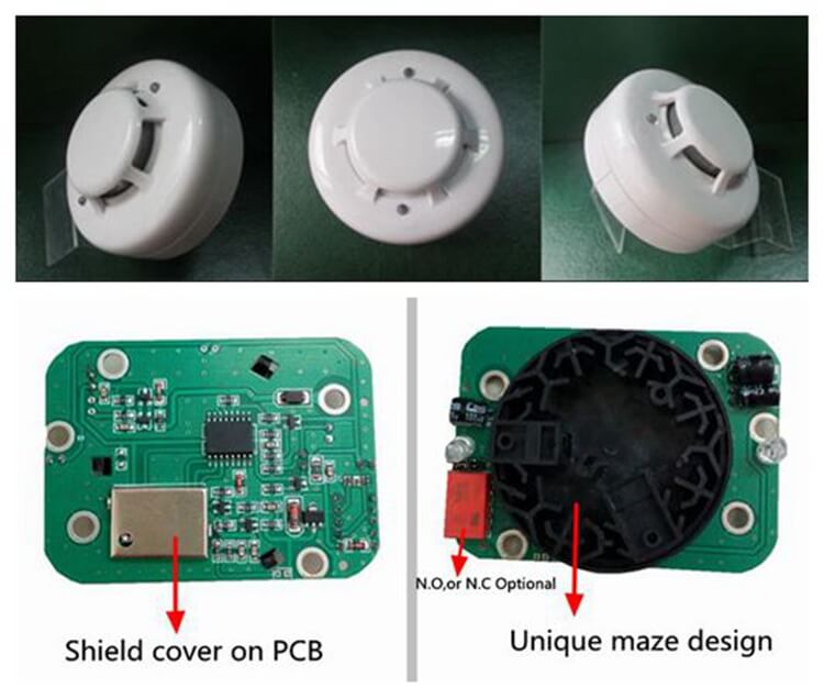 professional supplier standalone smoke detector for alarm system