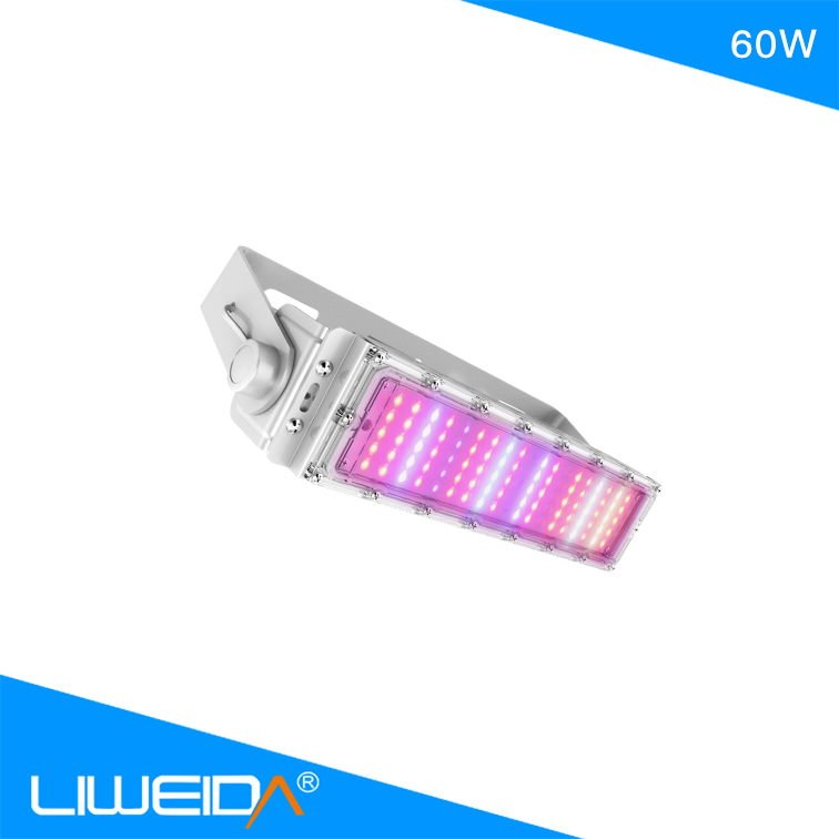 High PAR value Full spectrum 60w LED grow light for garden hydroponic grow light led tunnel light