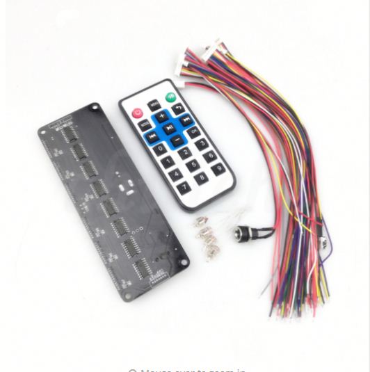 6-bit glow tube clock core board control board with remote control