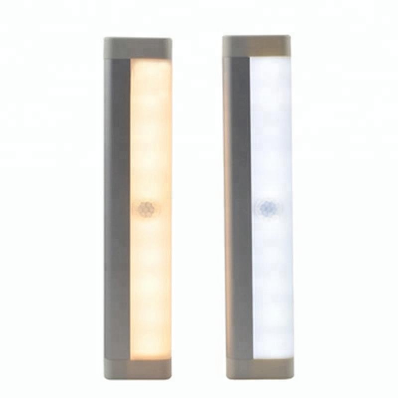Amazon Portable USB Rechargeable PIR Wireless Lamp Stick Bar wardrobe Light motion sensor closet Light LED under cabinet light
