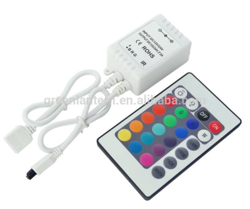 LED IR Remote Controller IR 24 keys Controller ( new edition, with cheaper solution)