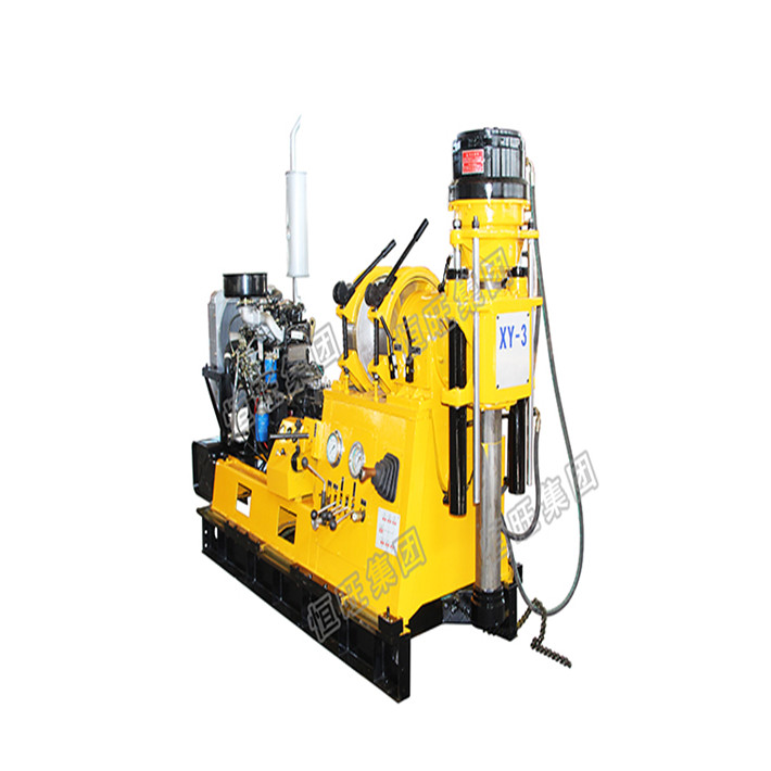 HWX160 core Drilling Rig Diesel Engine water well drill rig for sale
