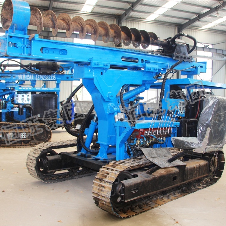 Electric Photovoltaic Pile Driver