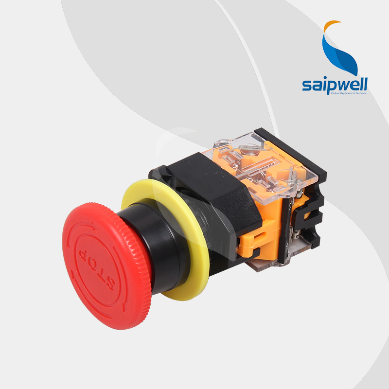 SAIP/SAIPWELL Start Stop Emergency Extended Push Button